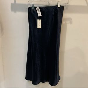 Aritzia Babaton Midi Satin Slip Skirt, Sz 2